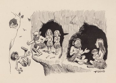 Unsere antediluvianen Vorfahren von F Opper: Nummer Neununddreißig von Frederick Burr Opper