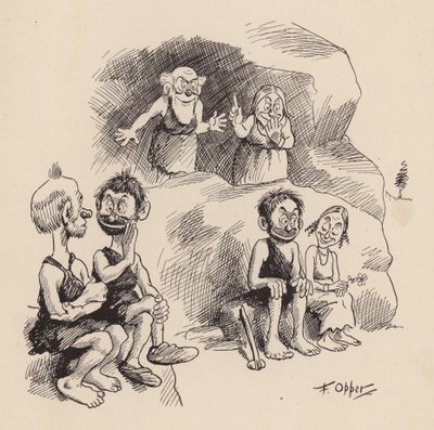 Unsere antediluvianen Vorfahren von F. Opper: Nummer Sechsunddreißig von Frederick Burr Opper