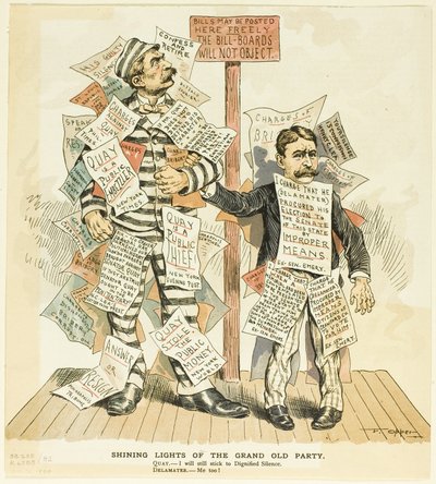 Leuchtende Lichter der alten großen Partei von Frederick Burr Opper