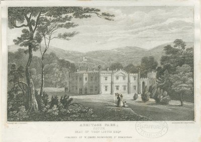 Armitage Park: Gravur von Frederick Calvert