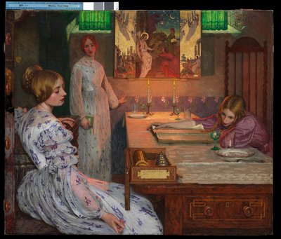 Das Ende des Tages von Frederick Cayley Robinson