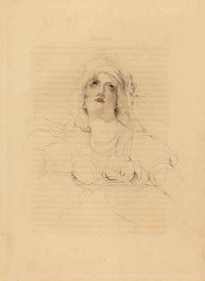 Porträt von Lady Emma Hamilton, Geliebte von Horatio Nelson von Frederick Christian Lewis