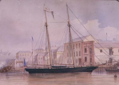 Circular Quay, ca. 1855 von Frederick Garling