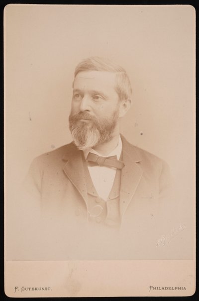 Porträt von Horatio Curtis Wood, Jr. von Frederick Gutekunst