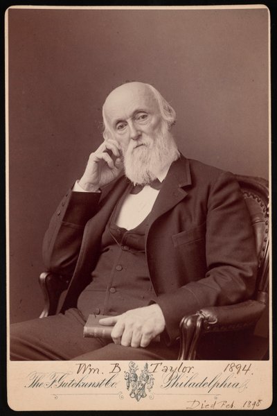Porträt von William Bower Taylor 1821-1895, 1894 von Frederick Gutekunst