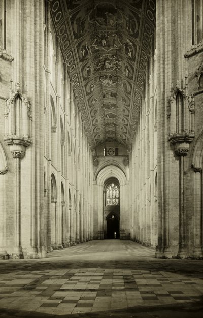 Ely-Kathedrale: Kirchenschiff, nach Westen von Frederick H. Evans