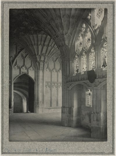 Gloucester Cathedral - Kreuzgänge: Süd- und Westgänge, ca. 1900 von Frederick Henry Evans