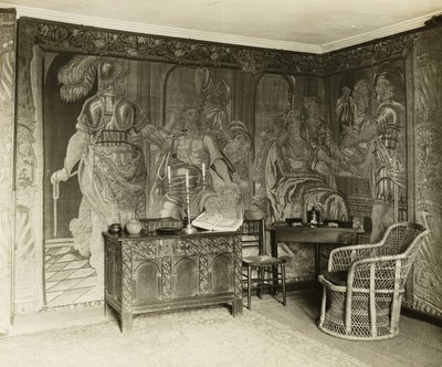 Kelmscott Manor: Im Wandteppichzimmer von Frederick H. Evans