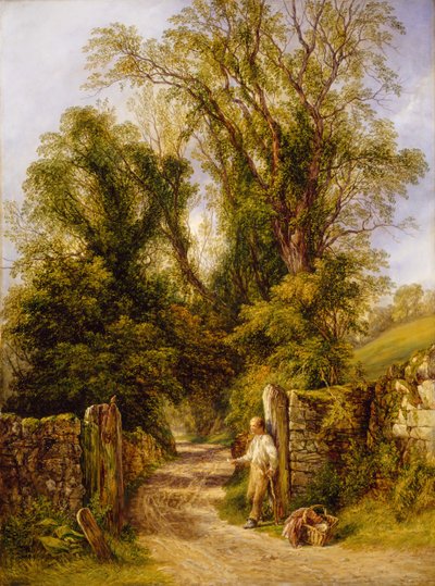 Ein Blick auf Wharfdale, Yorkshire von Frederick Henry Henshaw