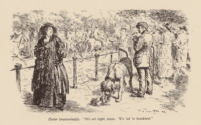 Es ist alles in Ordnung, Mama. Er hat sein Frühstück gehabt von Frederick Henry Townsend