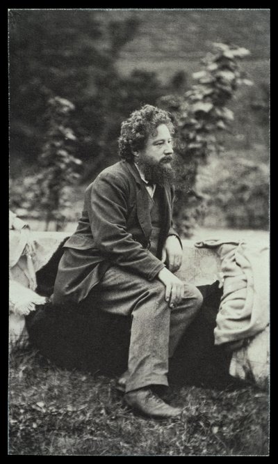 Porträtfoto von William Morris von Frederick Hollyer von Frederick Hollyer