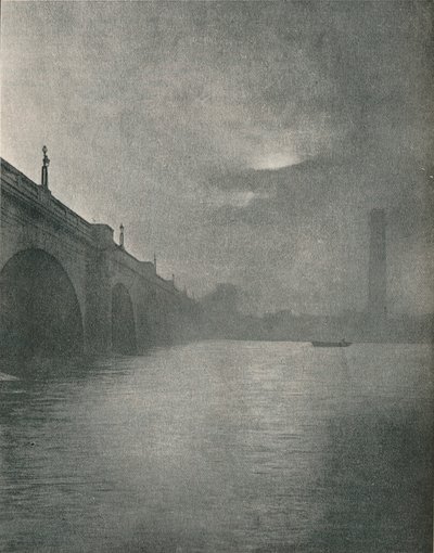 Waterloo-Brücke, 1877 von Frederick Hollyer