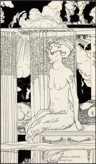 Der Faun des Goldenen Tiberius, ca. 1910 von Frederick Ilbery Lynch