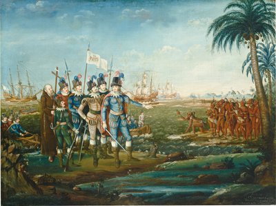 Erste Landung von Christoph Kolumbus von Frederick Kemmelmeyer