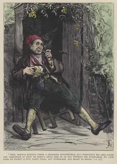 Illustration für Barnaby Rudge von Frederick L. Bernard