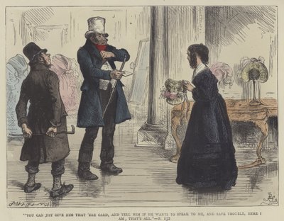 Illustration für Nicholas Nickleby von Frederick L. Bernard