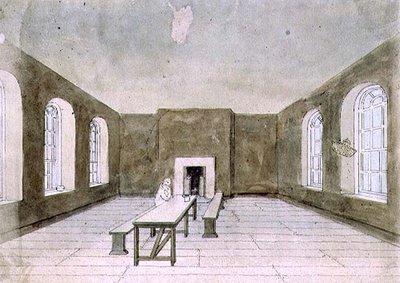 Das Verurteilte Zimmer, Newgate-Gefängnis von Frederick Nash