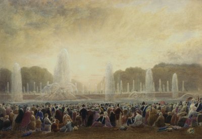 Die Brunnen von Versailles von Frederick Nash
