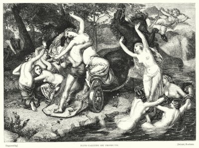 Pluto entführt Proserpina von Frederick Richard Pickersgill
