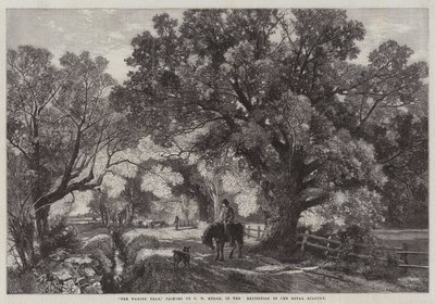 Das abnehmende Jahr, in der Ausstellung der Royal Academy von Frederick William Hulme