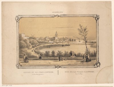 Ansicht von Arnheim von Frederik Lodewijk Huygens