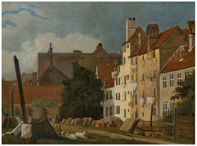Ansicht von Marmorpladsen, Kopenhagen von Frederik Sødring