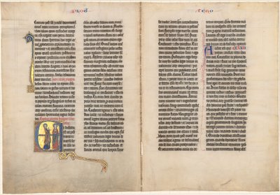 Josua vor dem Herrn von French 13th Century