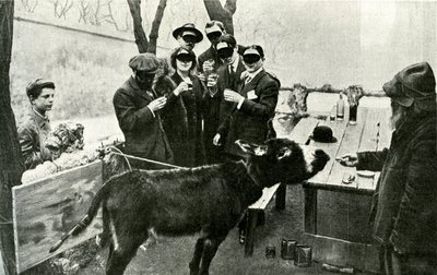 Feierlicher Scherz: Auf dem Salon des Indépendants 1910 wurde ein Gemälde des „Exzessiven Futuristischen Malers“ Boronali präsentiert, betitelt „Et le soleil fell asleep sur l