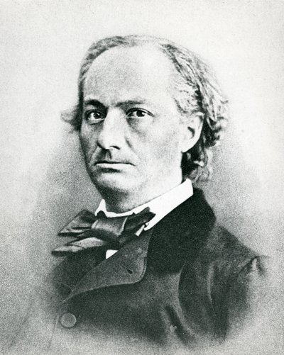 Charles Baudelaire (1821-67) von French Photographer
