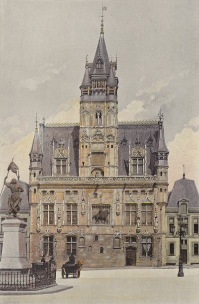 Compiegne, Rathaus von French Photographer
