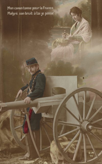 Trotz des Kanonenlärms denke ich für Frankreich an dich von French Photographer