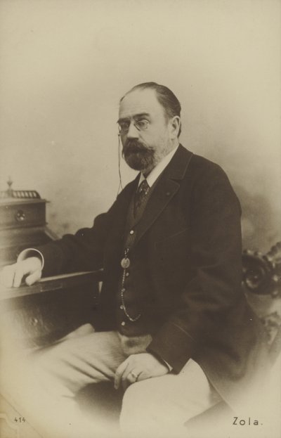 Emile Zola, französischer Romanautor, Dramatiker und Journalist von French Photographer