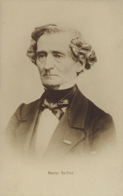 Hector Berlioz, französischer Romantik-Komponist (1803-1869) von French Photographer