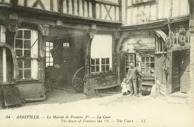 Haus von König Franz I., Abbeville von French Photographer