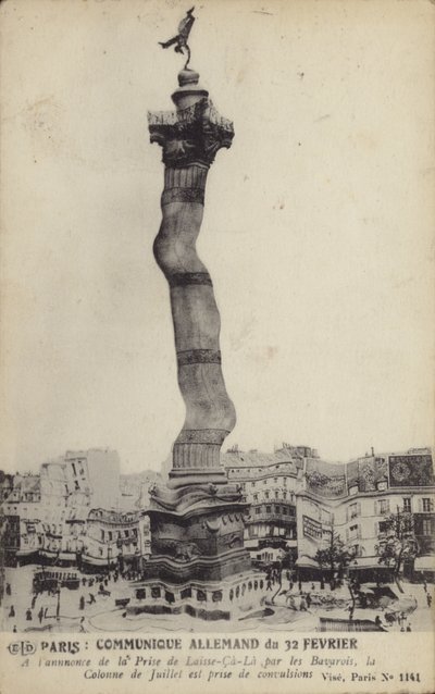 Die Julisäule hat Krämpfe von French Photographer