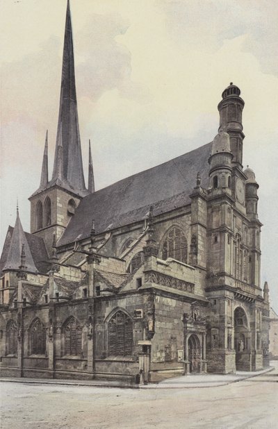 Les Riceys, Kirche von Ricey-Bas, Ensemble NO von French Photographer