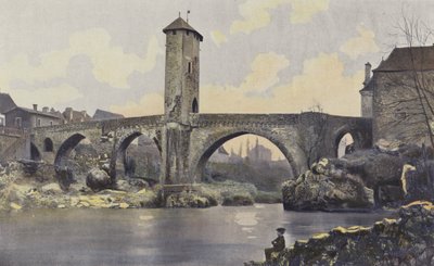 Orthez, Brücke über den Gave de Pau von French Photographer