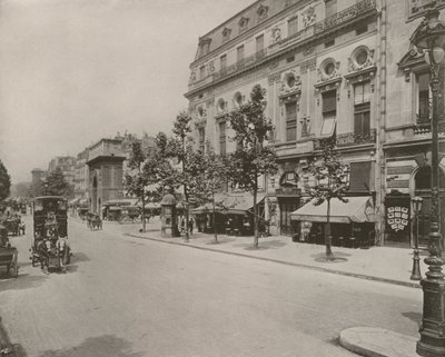 Paris: Theater der Renaissance und Porte St. Martin von French Photographer