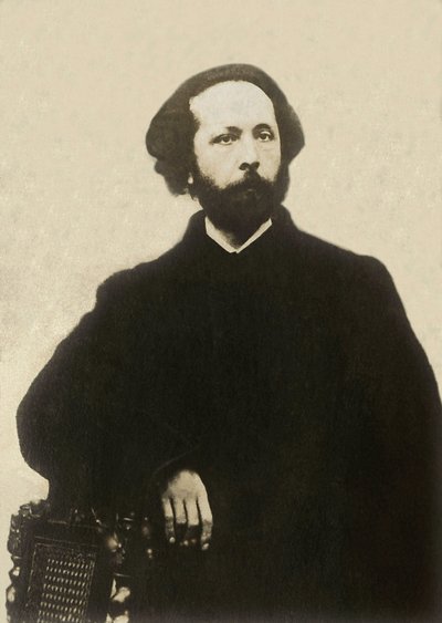 Porträt von Edouard Lalo (1823-1892), französischer Komponist. Fotografie, späte 19. Jahrhundert, Paris. von French Photographer