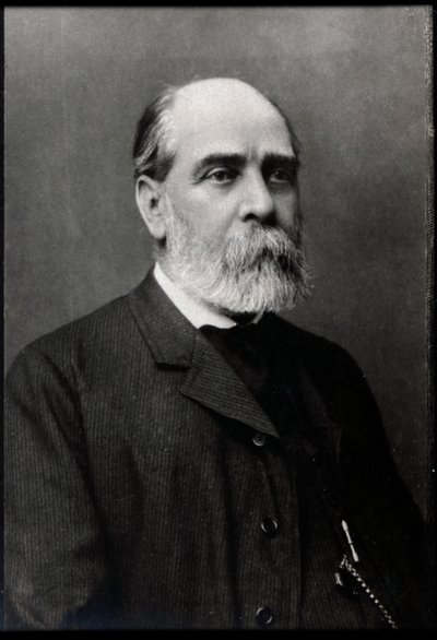 Porträt von Hector Malot (1830-1907), französischer Schriftsteller von French Photographer
