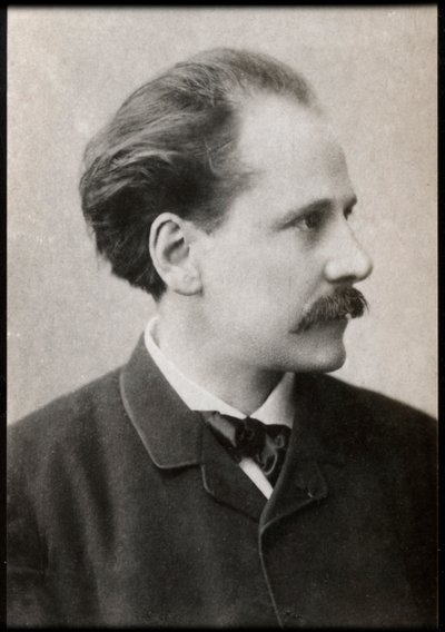 Porträt von Jules Massenet (1842-1912), französischer Komponist von French Photographer