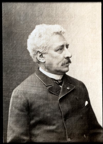 Porträt von Olivier Métra (1830-1889), französischer Dirigent und Komponist von French Photographer