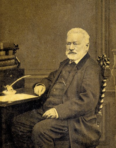 Porträt von Victor Hugo im Jahr 1872 von French Photographer