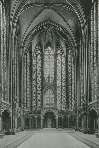 Reliquiar in der Sainte-Chapelle von French Photographer
