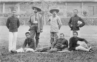 Die Pavie-Mission, Ober-Mekong, Indochina 1890 von French Photographer