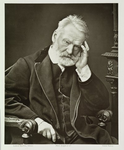 Victor Hugo (1802-85), aus Galerie Contemporaine, ca. 1874-78 von French Photographer