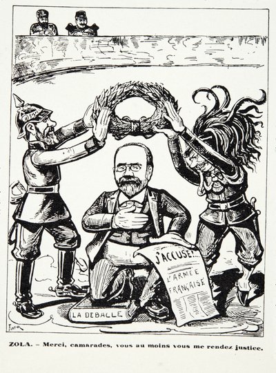 Zola - Merci, camarades, vous au moins vous me rendez justice, aus Histoire de la Troisieme Republique, Bd. I, l