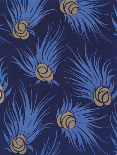 Musterdesign der 1920er Jahre von French School