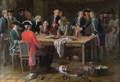 Eine Lektion in hippiatrischer Anatomie mit Philippe-Etienne Lafosse (1738-1820) von French School
