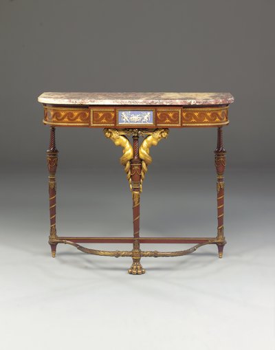 Eine Napoleon III Konsole, im Stil von Jacob, von Maison Millet, Paris, ca. 1865 von French School